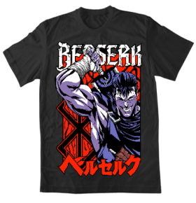 Berserk T-Shirt Guts Kanji