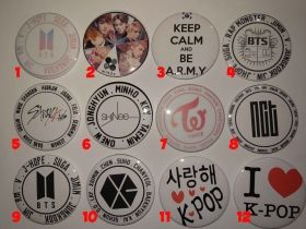 K-POP Badges