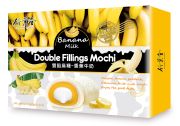 Японски сладки мочи Double filling Mochi Banana Milk 180g 