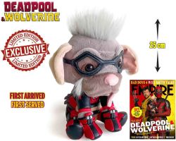 Deadpool & wolverine: dogpool plush 25 cm