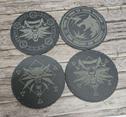 The Witcher coasters