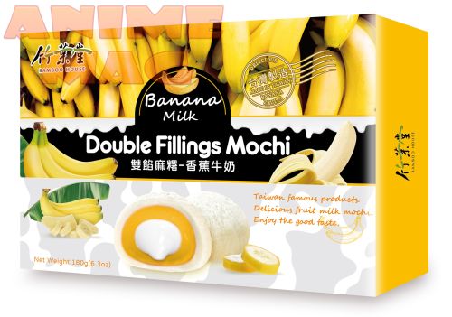 Double filling Mochi Banana Milk 180g