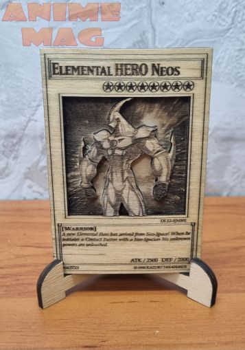 Лазерно гравирана плочка Elemental HERO Neos