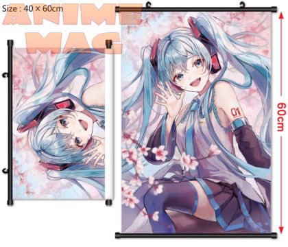 Hatsune Miku Wallscroll