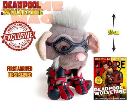 Deadpool & wolverine: dogpool plush 25 cm