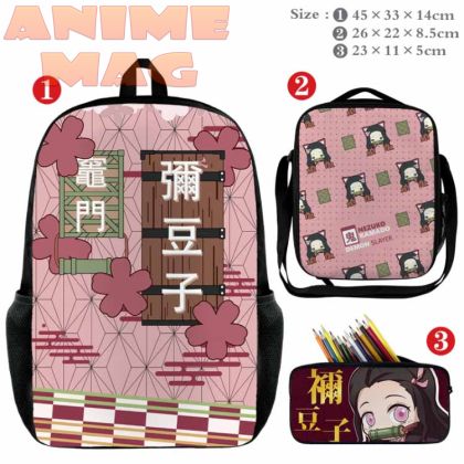 Kimetsu no Yaiba backpack bag