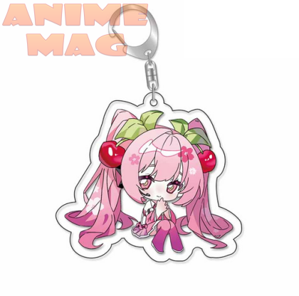 Hatsune Miku keychain 