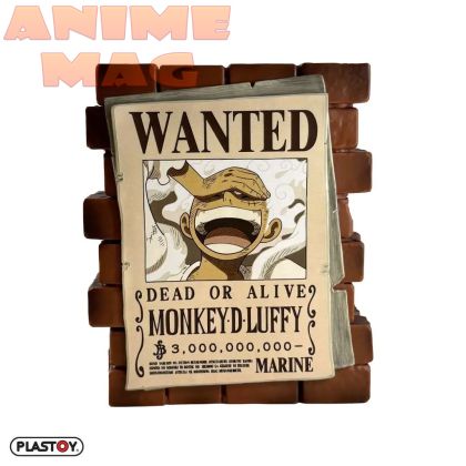 One Piece Poster Wanted Luffy Bank 