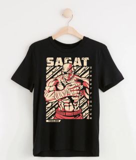 Тениска Sagat  Street Fighter