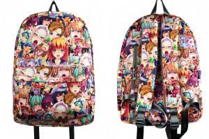 Ahegao backpack bag