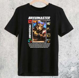  DOTA 2 Brewmaster T-shirt